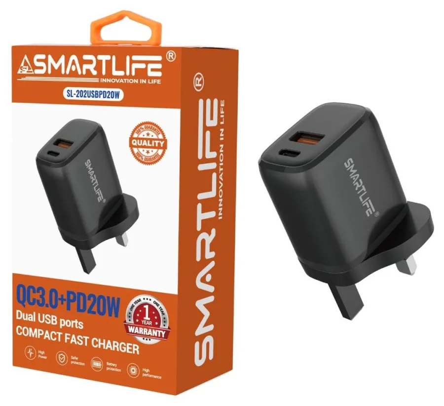 Compact 20W Fast Wall Charger